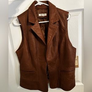 Classic Leather Vest